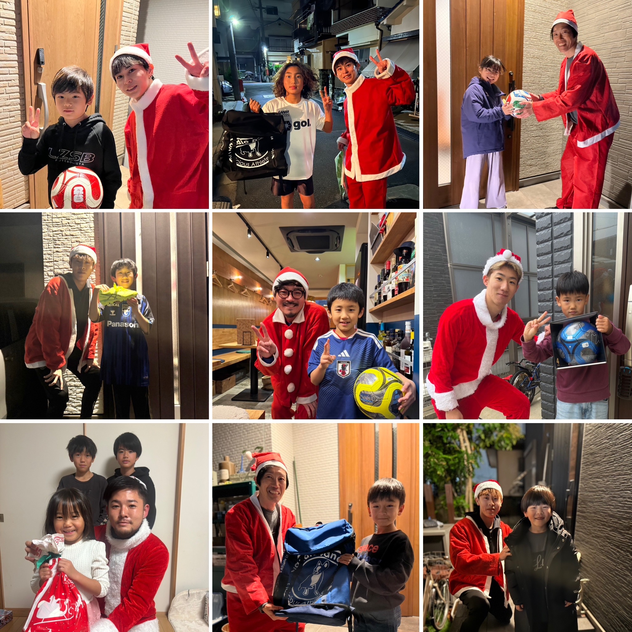 キシスポサンタ🎅無事配達完了しました🌈‼